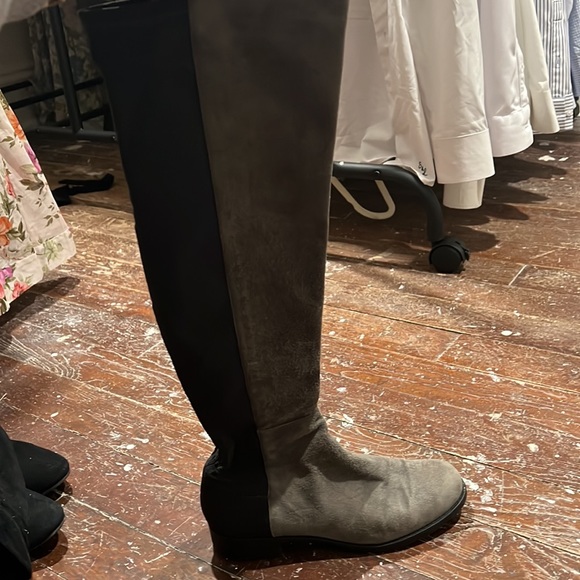 Size 7 1/2 grey suede over the knee boot - Picture 2 of 13